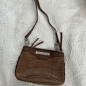 Brown Harley Davidson Crossbody purse